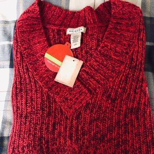 Red Marl Sweater
